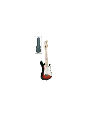 Volcano VE-08-SB 1/2 E-Gitarre 3 SC Pickup inkl. Tasche - Nur noch wenige