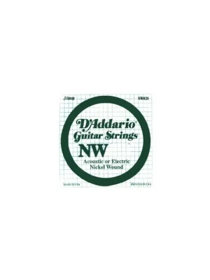 D‘addario Einzelsaite 045 Acoustic / E- Gitarre Nickel Wound | Top-Qualität