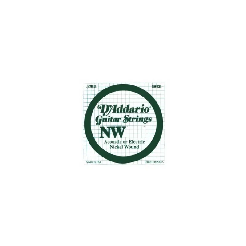 D‘addario Einzelsaite 045 Acoustic / E- Gitarre Nickel Wound | Top-Qualität