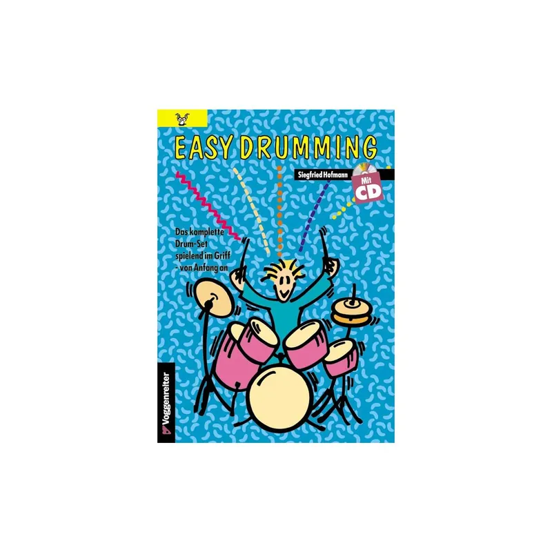 Voggenreiter Easy Drumming (CD) - Siegfried Hofmann - Sonderpreis