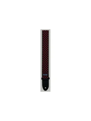Dunlop D38 Gitarrengurt Red Check | Online bestellbar