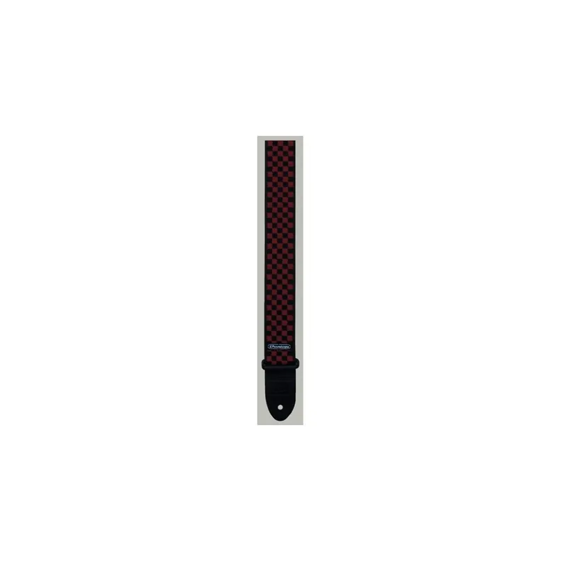 Dunlop D38 Gitarrengurt Red Check | Online bestellbar
