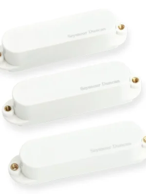 Seymourduncan AS-1s - Blackouts, Active Strat Pickup Set - White - Sale