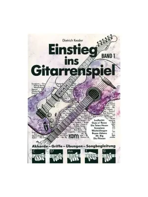 Nur noch wenige - Alfred Einstieg ins Gitarrenspiel Band 1
