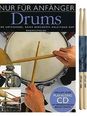 Bosworth Schlagzeug - Nur für Anfänger (CD) - Sticks Bundle - Extra-Rabatt