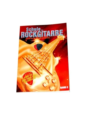 Premium | Heros Andreas Scheinhütte - Schule der Rockgitarre Band 2 PLUS 2 Fender Plektren Bundle
