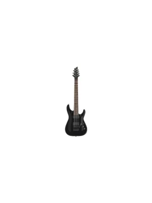 Schecter Hellraiser C-7 FR in Gloss Black B-WARE, Holzabplatzer - Top-Preis