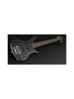 Premium-Qualität - Warwick Corvette 5 Pro E-Bass in Nirvana Black OF Chrome