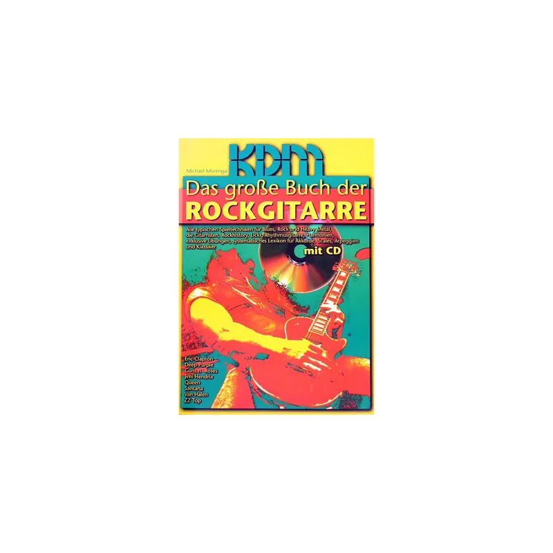Sofort bestellbar - KDM Das große Buch der Rockgitarre