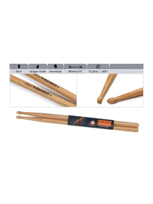Nur heute | Rohema 5B Hornholz Sticks mattlackiert