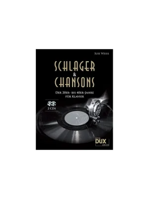 Heute kaufen | DUX Schlager und Chansons der 20er bis 40er Jahre für Klavier (mit CD)
