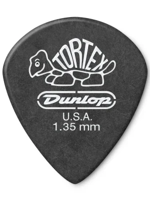 Dunlop Tortex Jazz III XL Picks, Refill Pack, 72 pcs., black, 1.35 mm | Nur für kurze Zeit