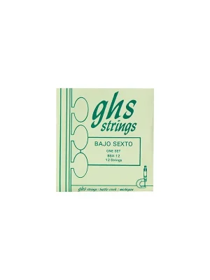 Deal - GHS Bajo Sexto Loop End 12 str Set Stainless Steel Roundwound