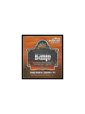 Sehr gut bewertet | GHS PF175 Sonny Osbourne Banjo String Set 011-022