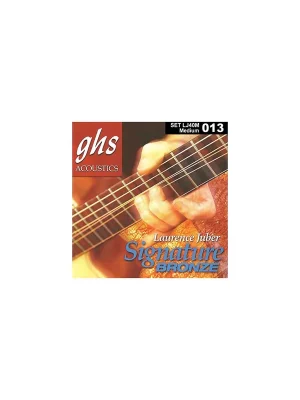 GHS Signature Bronze - LJ40M - Acoustic Guitar String Set, Medium, .013-.056 - Rabatt