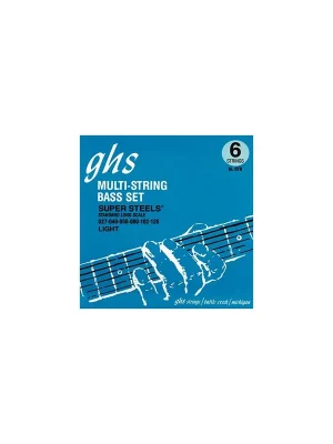 GHS Super Steels - 6L-STB - Bass Set, 6-String, Medium Light, .027-.126, High C - Top-Preis