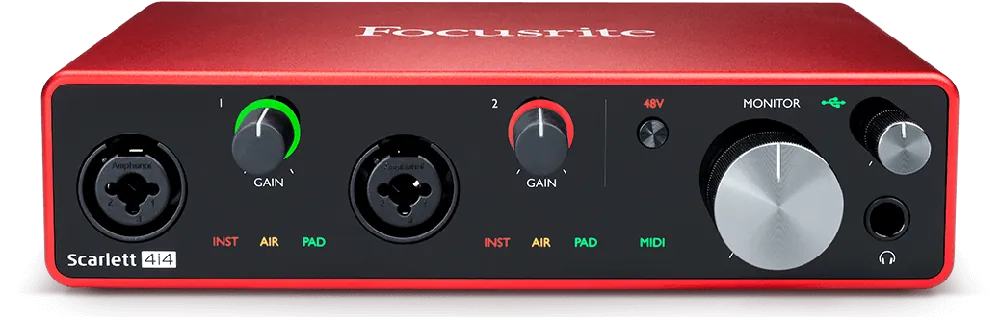 Neue Ware - Focusrite Scarlett 4i4 3rd Gen