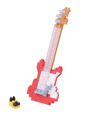 Extra-Rabatt | Nanoblock NBC-171 E-Gitarre Rot