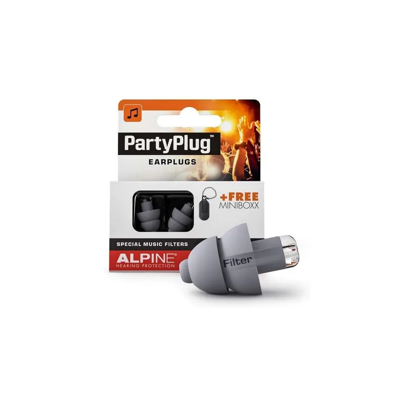 Alpine PartyPlug Gehörschutz Silber | Schnelle Lieferung