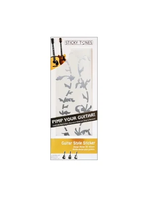 Sticky Tunes Flower Power - Guitar Style Sticker - Top bewertet