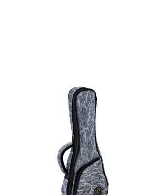 Ortega Gigbag Sopran Ukulele Denim Look Blue - Top-Qualität