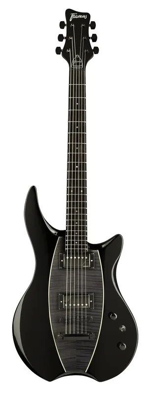 Nur begrenzt verfügbar - Framus D-Series Artist Line Devin Townsend Stormbender Black Transparent