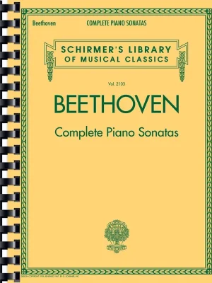 Hal.leonard Beethoven Complete Piano Sonatas - Neu gelistet