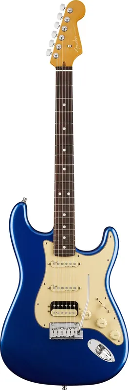Premium | Fender American Ultra Stratocaster® HSS, Rosewood Fingerboard, Cobra Blue