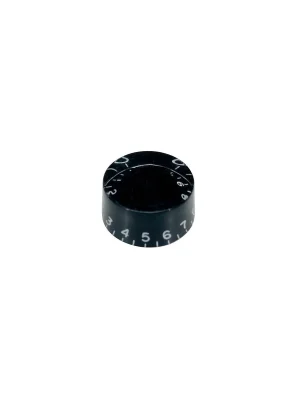 Boston Potiknopf, Speed Knob (hatbox), transparent schwarz, für US-Poti-Schaft - Nur solange der Vorrat reicht