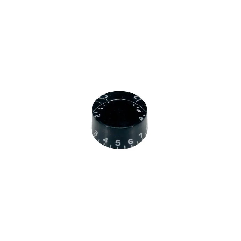 Boston Potiknopf, Speed Knob (hatbox), transparent schwarz, für US-Poti-Schaft - Nur solange der Vorrat reicht