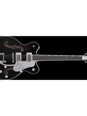 Qualitätsprodukt | Gretsch G6636TSL Players Edition Silver Falcon™ Center Block Double-Cut with String-Thru Bigsby®, Filter’Tro