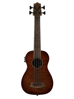 Kala U-Bass Exotic Mahogany, Fretless, with Deluxe Bag - Direkt bestellen