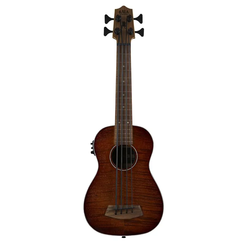 Kala U-Bass Exotic Mahogany, Fretless, with Deluxe Bag - Direkt bestellen