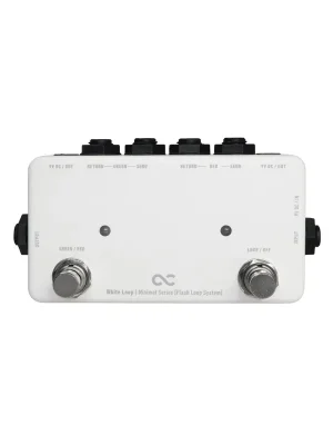 Jetzt zugreifen - ONE Control Minimal Series White Loop - A/B Switch / True Bypass Looper