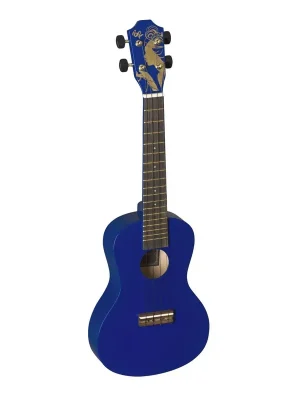 Direkt kaufen | Baton Rouge UR1-C-MDB, Matt Dark Blue - Konzertukulele