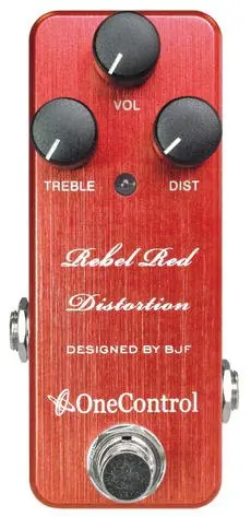 ONE Control Rebel Red - Distortion | Nur solange der Vorrat reicht