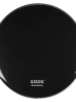 Code 22" Enigma glatt schwarz Resonanz, einlagig - Nur wenige verfügbar