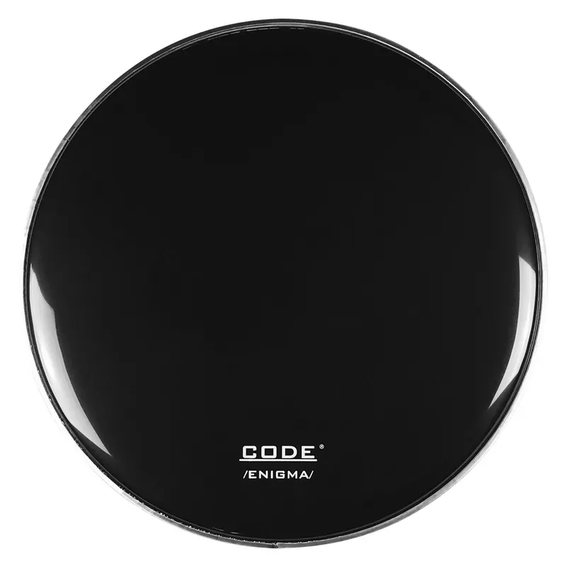 Code 22" Enigma glatt schwarz Resonanz, einlagig - Nur wenige verfügbar
