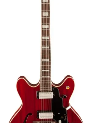 Guild Starfire V in Cherry Red Newark Semi-Hollow Guitar mit Tremolo | Sonderpreis