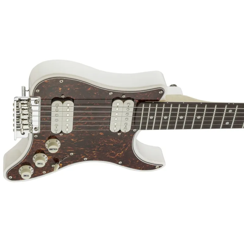 Traveler Guitars Travelcaster Deluxe (Humbucker) - Gloss White - Nur begrenzt verfügbar