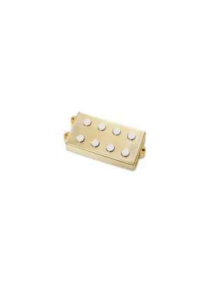 Aktion - MEC MM-Style Bass Pickup, Metal Cover, 4-String - Brushed Gold