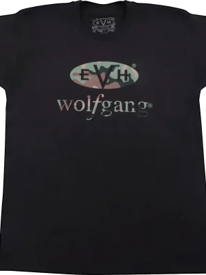 Herstellerpreis | EVH Wolfgang® Camo T-Shirt, Black, L