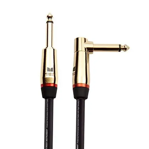 Monster Prolink Rock 12 ft. angled to straight 1/4 plugs - Schnäppchen