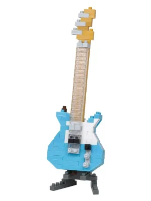 Nur noch heute | Nanoblock NBC-346 Electric Guitar Pastel Blue