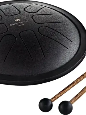 Meinl Sonic Energy SSTD1BK Small Steel Tongue Drum F Moll 8 Töne schwarz | Begrenzte Stückzahl
