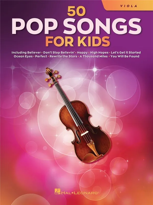 Hal.leonard 50 Pop Songs für Kids für Violine | Neu gelistet
