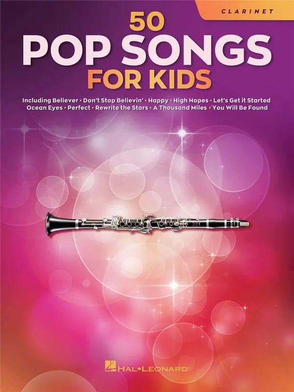 Schnelle Lieferung | Hal.leonard 50 Pop Songs for Kids - Klarinette