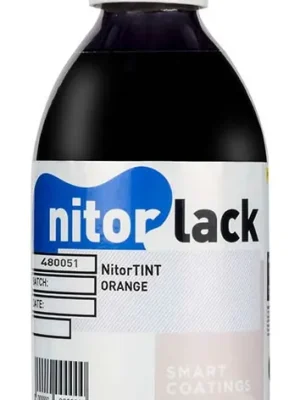 Nitorlack Farbstoff orange - 250ml Flasche - Einfache Rückgabe