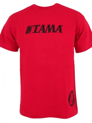 Abverkauf | Tama T-Shirt in rot mit Logo auf der Brust L