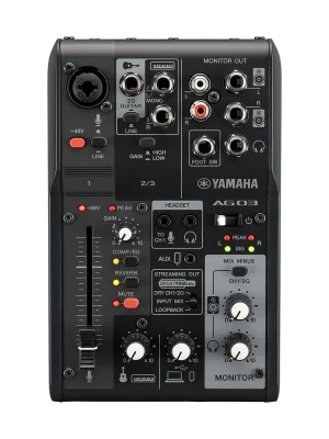 Neu im Shop - Yamaha AG03MK2 Black